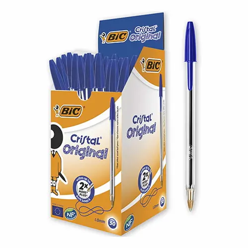 Bolígrafos BIC cristal